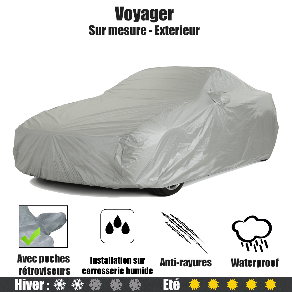 Bâche protection Citroen AX - Housse Jersey Coverlux© : usage garage