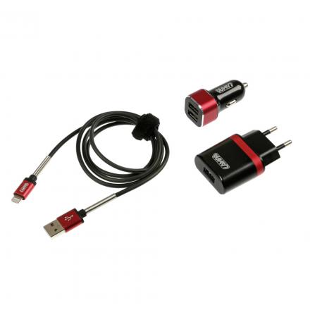 Chargeur allume-cigare pour 12V-24V vers 5V Micro-USB IN7000