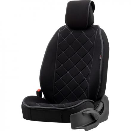 Housse de protection de siège arrière de voiture noire, protège des  rayures, imperméable à l'eau, Taille universelle133 * 51cm