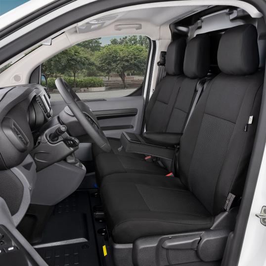 Housses sur mesure Opel Vivaro - Siège conducteur et Siège passager avant 2 places