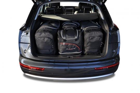 Sacs de voyage sur mesure Audi Q5 5 portes A partir de 2017 - Ensemble composé de 4 sacs - Gamme Sport