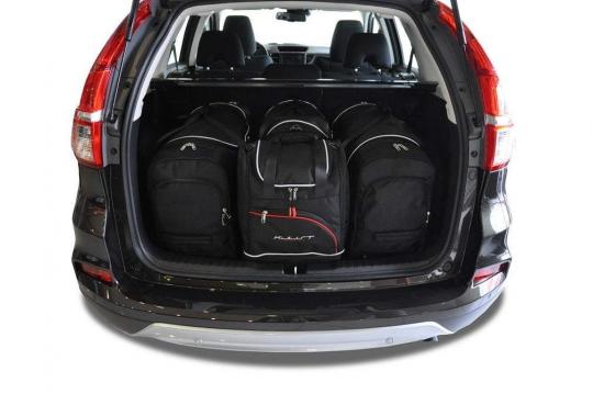 Sacs de voyage sur mesure Honda CR-V 5 portes 2012 à 2018 - Ensemble composé de 4 sacs - Gamme Sport