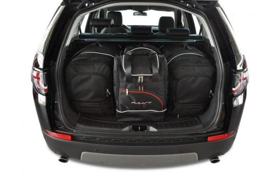 Sacs de voyage sur mesure Land Rover Discovery Sport 5 portes A partir de 2014 - Ensemble composé de 4 sacs - Gamme Sport