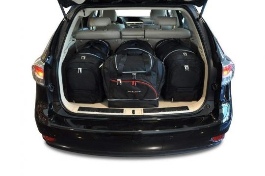 Sacs de voyage sur mesure Lexus RX 5 portes 2009 à 2015 - Ensemble composé de 4 sacs - Gamme Sport