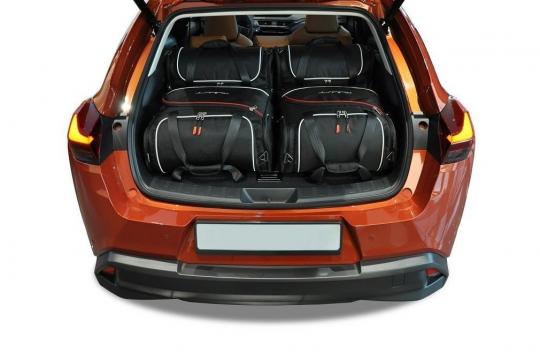 Sacs de voyage sur mesure Lexus UX AWD Hybrid A partir de 2018 - Ensemble composé de 4 sacs - Gamme Aero