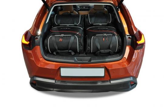 Sacs de voyage sur mesure Lexus UX FWD 5 portes A partir de 2018 - Ensemble composé de 5 sacs - Gamme Aero