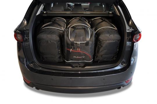 Sacs de voyage sur mesure Mazda CX-5 5 portes A partir de 2017 - Ensemble composé de 4 sacs - Gamme Sport