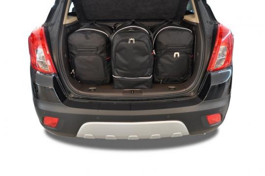 Sacs de voyage sur mesure Opel Mokka 5 portes A partir de 2012 - Ensemble composé de 3 sacs - Gamme Sport