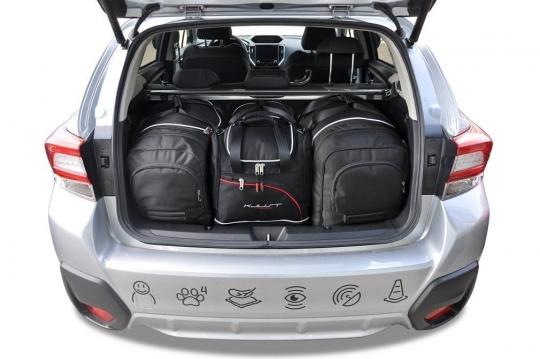 Sacs de voyage sur mesure Subaru XV 5 portes A partir de 2017 - Ensemble composé de 4 sacs - Gamme Sport