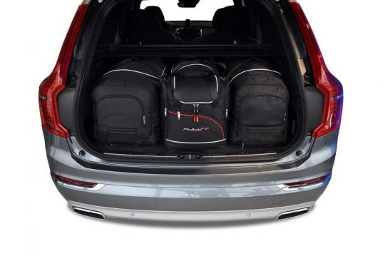 Sacs de voyage sur mesure Volvo XC90 5 portes Excellence A partir de 2014 - Ensemble composé de 4 sacs - Gamme Aero
