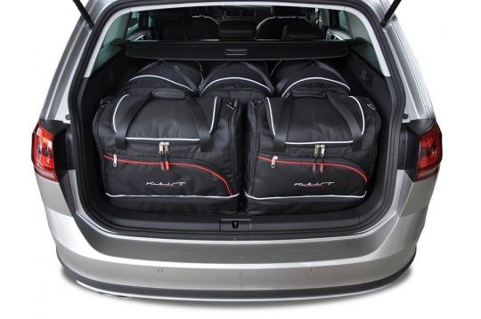 Sacs de voyage sur mesure Volkswagen Golf Alltrack A partir de 2015 - Ensemble composé de 5 sacs - Gamme Sport