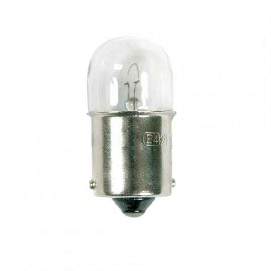 Ampoule sphérique - R10W - 10W - BA15s - 2 pièces