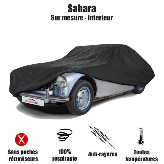 Bâche de protection intérieur Sahara MG MGC Roadster - 1962 à 1980 Sans poche rétroviseur