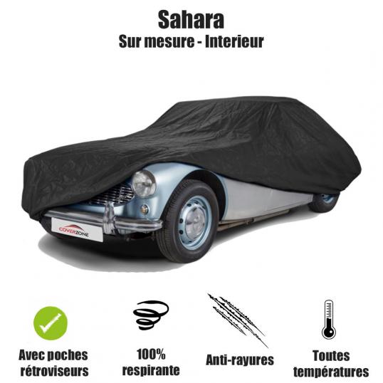 Bâche de protection intérieur Sahara MG Midget - 1961 à 1979 Avec poche rétroviseur