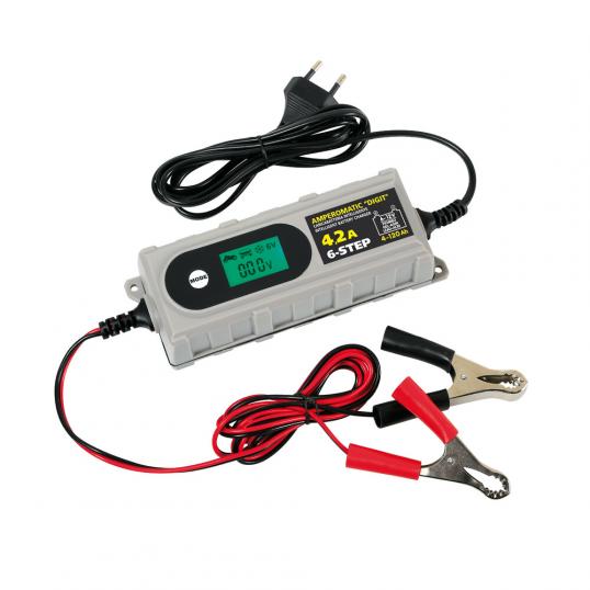Amperomatic Digit, chargeur de batterie intelligent 6/12V - 0,8/4,2A