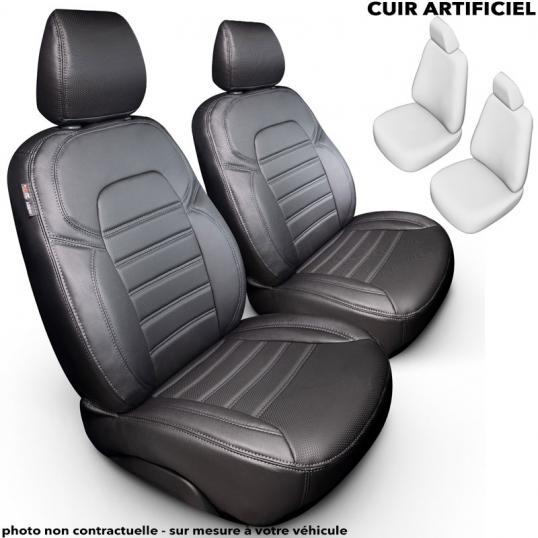 Housse de siège sur mesure Opel Combo - A partir de 2019 - en cuir artificiel