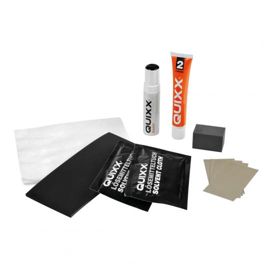 Quixx, Kit de rèparation d'eclats sur peinture - Noir