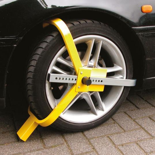 Wheel Clamp, mâchoire dimmobilisation du véhicule