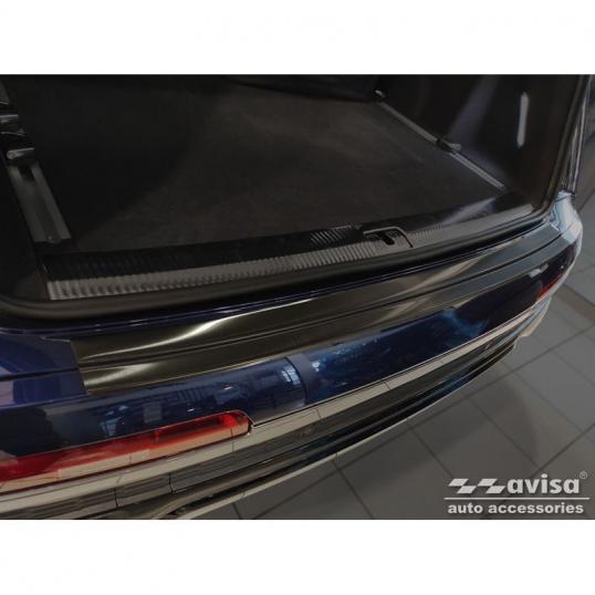 Protection seuil de coffre inox Audi Q7 S-line 2015 à 2019, 2019 à >