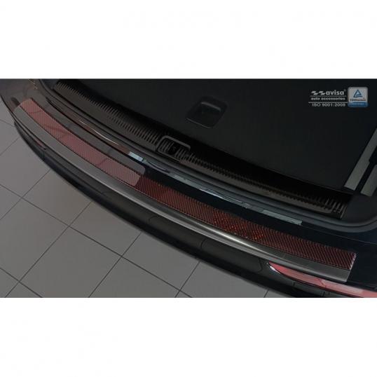 Protection seuil de coffre inox et carbone Audi SQ5 A partir de 2013