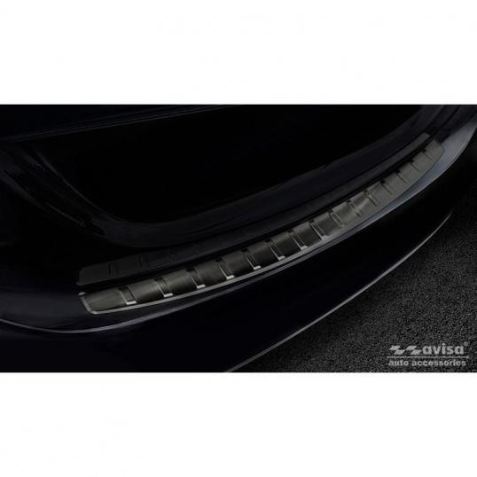 Protection seuil de coffre inox Mercedes Classe C W205 2019 à 2021