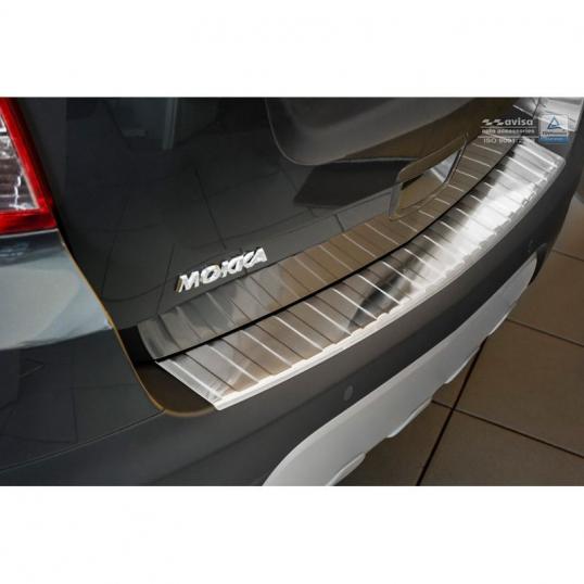 Protection seuil de coffre inox Opel Mokka 2012 à 2016