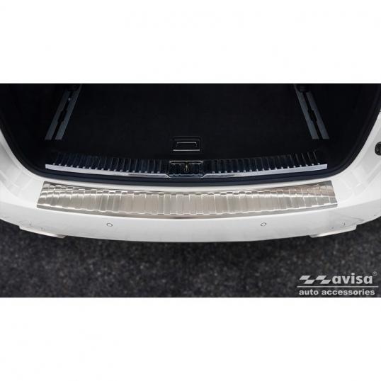 Protection seuil de coffre inox Porsche Cayenne 2010 à 2014