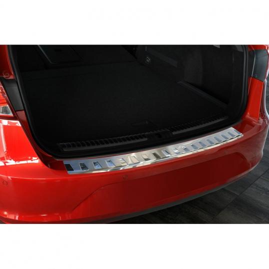 Protection seuil de coffre inox Seat Leon ST 2013 à 2017