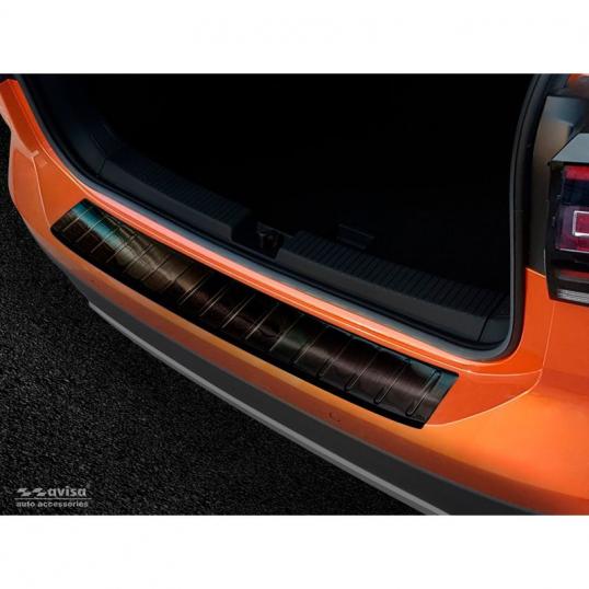 Protection seuil de coffre inox Volkswagen T-Cross A partir de 2018