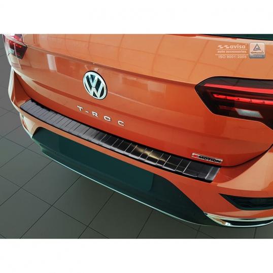 Protection seuil de coffre inox Volkswagen T-Roc A partir de 2017