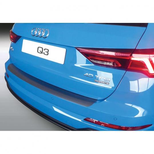 Protection seuil de coffre Audi Q3  en ABS Noir