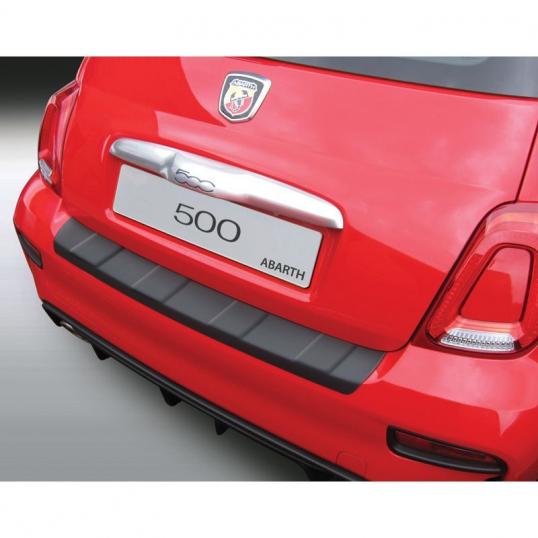 Protection seuil de coffre Fiat 500  en ABS Noir