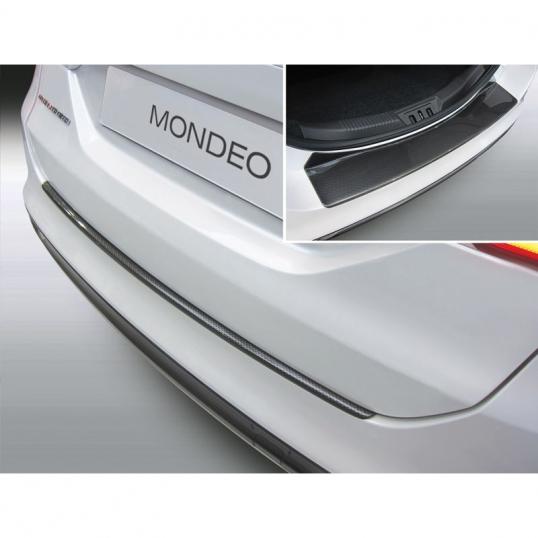 Protection seuil de coffre Ford Mondeo 5 portes en ABS Noir
