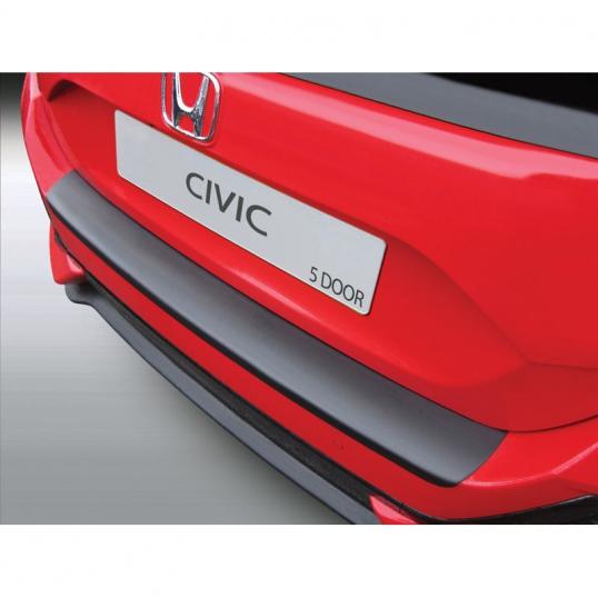 Protection seuil de coffre Honda Civic 5 portes en ABS Noir