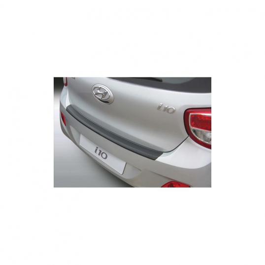 Protection seuil de coffre Hyundai i10  en ABS Noir