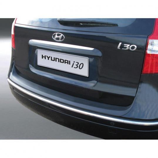 Protection seuil de coffre Hyundai i30 Break en ABS Noir