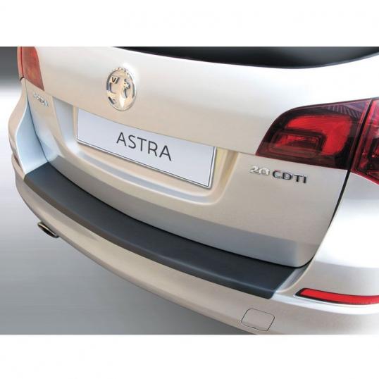 Protection seuil de coffre Opel Astra Break en ABS Noir