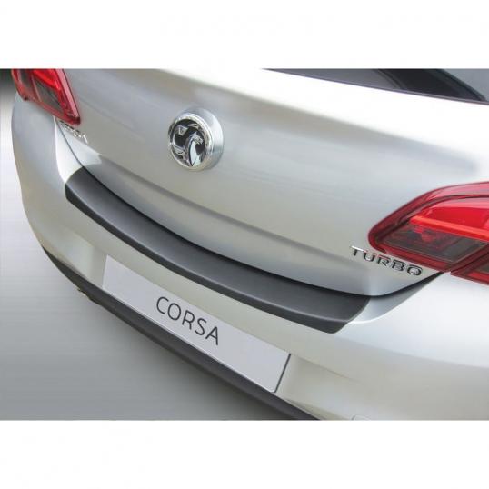 Protection seuil de coffre Opel Corsa 3/5 portes en ABS Noir