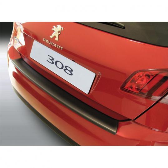 Protection seuil de coffre Peugeot 308 5 portes en ABS Noir