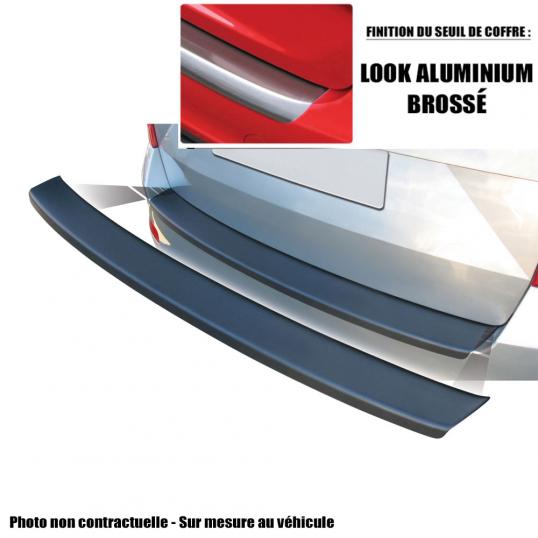 Protection seuil de coffre Renault Scenic  en ABS Alu Brossé