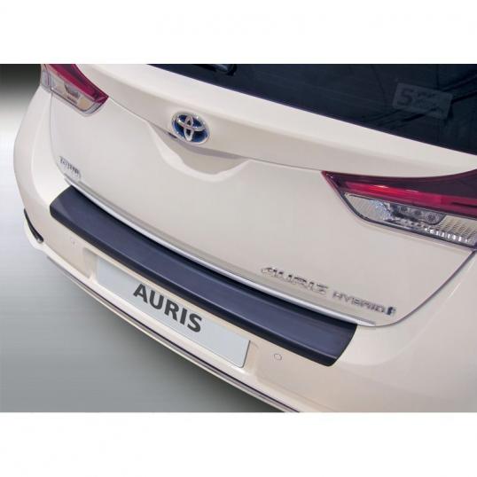 Protection seuil de coffre Toyota Auris 5 portes en ABS Noir