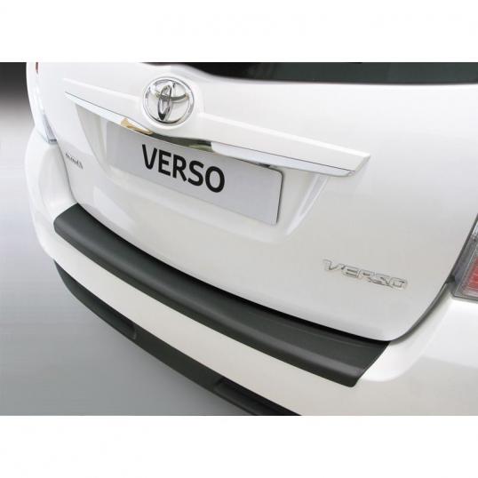 Protection seuil de coffre Toyota Verso  en ABS Noir