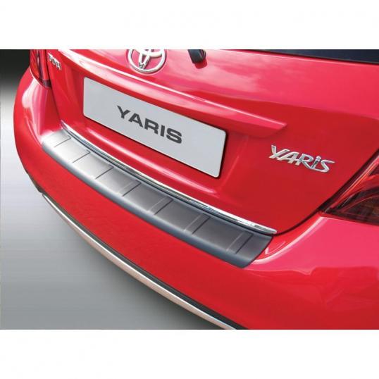 Protection seuil de coffre Toyota Yaris  en ABS Noir
