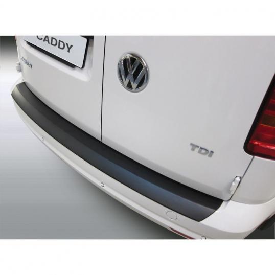 Protection seuil de coffre Volkswagen Caddy Maxi  en ABS Noir