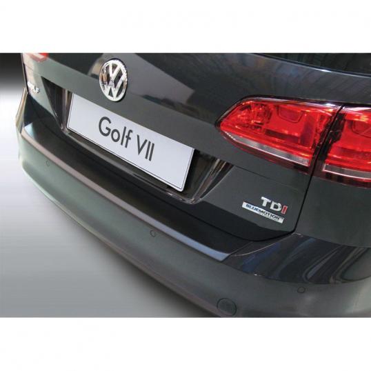 Protection seuil de coffre Volkswagen Golf Break en ABS Noir