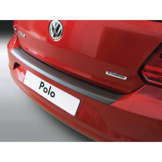 Protection seuil de coffre Volkswagen Polo 3/5 portes en ABS Noir