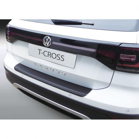 Protection seuil de coffre Volkswagen T-Cross  en ABS Noir