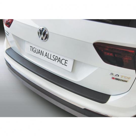 Protection seuil de coffre Volkswagen Tiguan Allspace  en ABS Noir