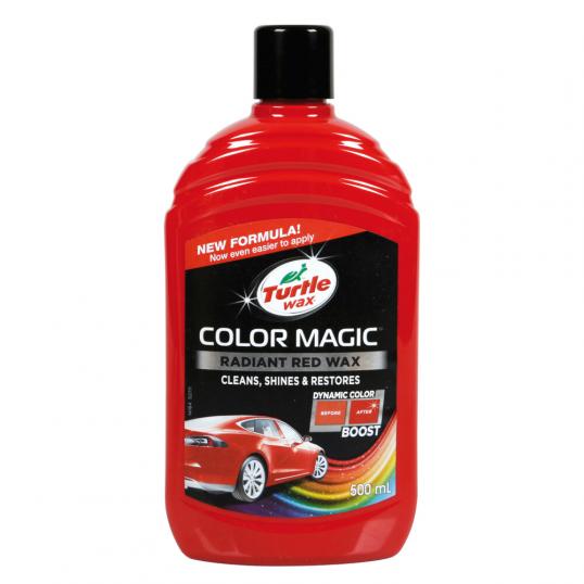Color Magic, cire de protection enrichie en couleur - 500 ml - Rouge