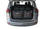 Sacs de voyage sur mesure Opel Zafira 5 portes A partir de 2011 - Ensemble composé de 5 sacs - Gamme Aero
